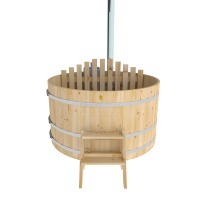 Фурако из кедра D=1.8 с внутренней печкой. Фурако из кедра D=1.8 с внутренней печкой.