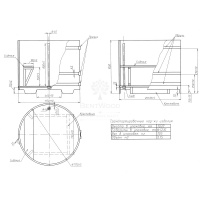 Купель круглая из кедра d=1,17 Купель круглая из кедра d=1,17