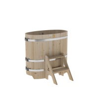 Купель овальная из кедра 1,15х1,83 Купель овальная из кедра 1,15х1,83