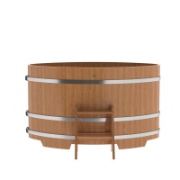 Купель овальная из кедра 1,08х1,75 Купель овальная из кедра 1,08х1,75