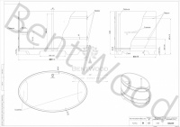 Купель овальная из кедра 1,08х1,75 Купель овальная из кедра 1,08х1,75