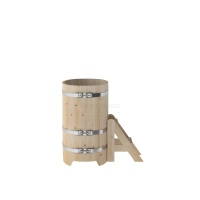 Купель овальная из кедра 0,69х1,31 Купель овальная из кедра 0,69х1,31